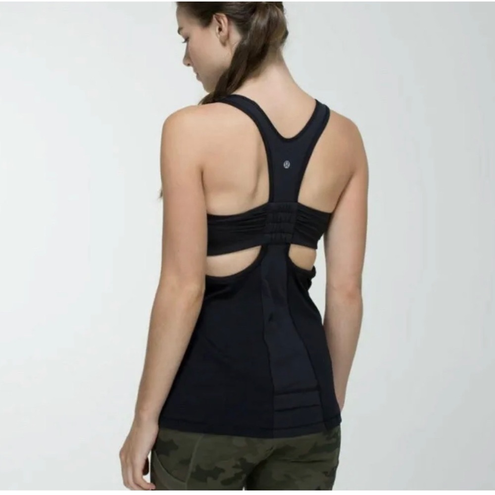lululemon athletica Black Tank Top